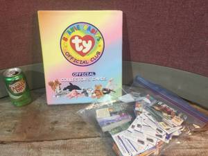 lot 201 image: TY Beanie Babies Official Club Collectors Cards
