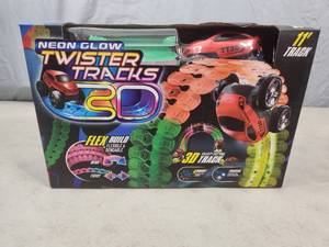 New Neon Glow Twister Tracks 3D
