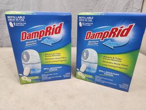 2 New DampRid Drop In Sets