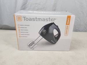 New Toastmaster 5 Speed Hand Mixer