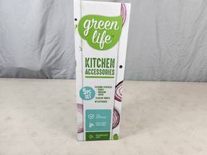 New Green Life 5 Pc Cooking  Baking Utensils