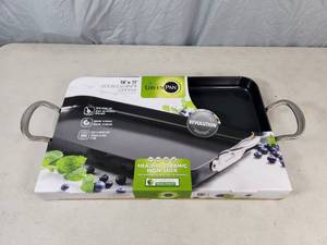New Green Pan Double Burner Griddle