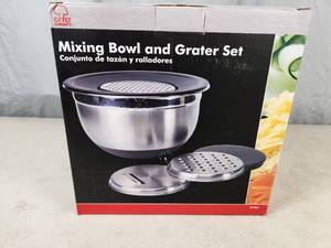 New Mixing Bowl and Grater Set