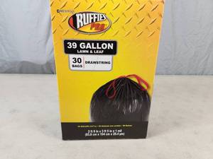 New Box of 39 Gallon Bags