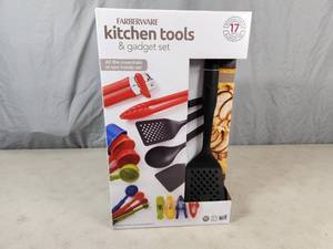 New Farberware 17 Piece Kitchen Tools Set