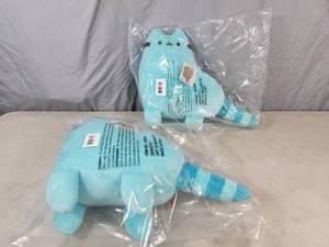 2 New Gund Pusheen Cat Stuffed Animals