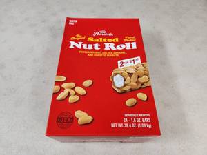New Case of Pearsons Salted Nut Rolls