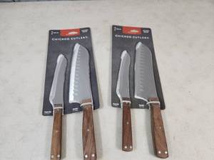 2 New Chicago Cutlery Knife Sets