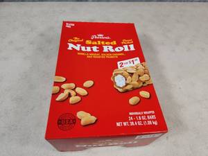 New Case of Salted Nut Rolls
