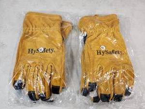 2 New Pair of Thermal Fire Fighting Gloves