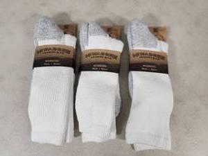 3 New Pair XL Crew Hiwassee Trading Co Working Socks