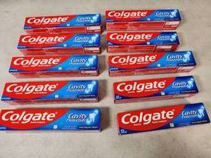 10 New Tubes of Colgate Toothpaste