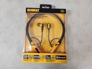 New DeWalt Jobsite Pro Wireless Earphones
