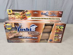 New Yoshi Copper Grill and Bake Mats