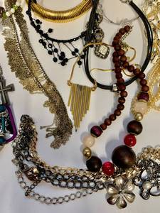 lot 15 image: Costume Jewelry Some stamped