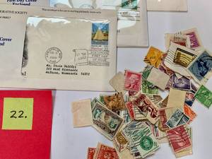 lot 22 image: 13 First Day Cover Stamped 1988