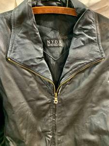 lot 56 image: XL NYDA Leather Womens Coat