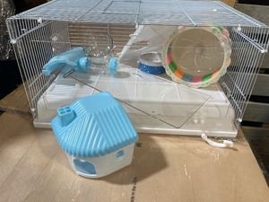 lot 32 image: Hamster Cage and Accessories customer return see pictures