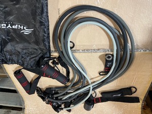 lot 33 image: HPYGN Resistance Bands, Exercise Bands with Handles, Fitness Bands, Workout Bands