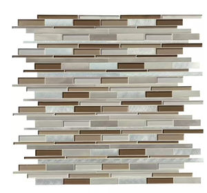 lot 40 image: 25 Sq. Ft. MSI Madison Avenue Interlocking 12 in. x 12 in. Textured Multi-Surface Wall Tile (9.8 sq. ft.Case)
