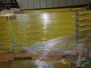 lot 21 image: 22 Cases TrafficMaster Grey Oak 7 mm T x 8.03 in. W Laminate Wood Flooring (23.91 sq.ftCase)