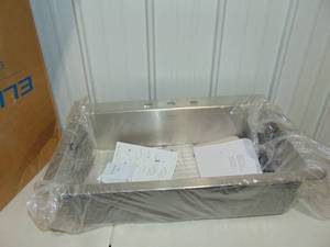 lot 34 image: Elkay Avenue Drop-inUndermount Stainless Steel 33 in. Single Bowl Kitchen Sink with Bottom Grid