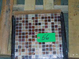 lot 56 image: 14 Sq. Ft. MSI Treasure Trail 12 in. x 12 in. Glossy Glass Floor and Wall Tile (1 sq. ft.Each)