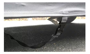 lot 74 image: FH Group 225 in. x 80 in. x 47 in. XX-LARGE Non-Woven Water Resistant Exterior Car Cover
