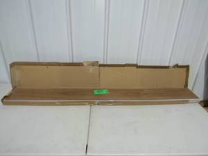 lot 59 image: 5 Case Lot - Malibu Wide Plank French Oak Covelo 7.17 in. W x 60 in. L Rigid Core Luxury Vinyl Plank Click Lock Flooring (23.88 sq. ft.Case) - Damage