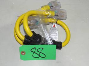 lot 88 image: RV Generator Adaptor Cord