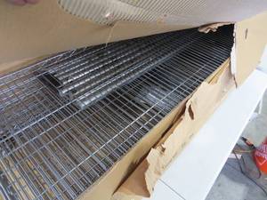 lot 17 image: HDX 6-Tier Commercial Grade Heavy Duty Steel Wire Shelving Unit in Chrome (48 in. W x 72 in. H x 18 in. D)