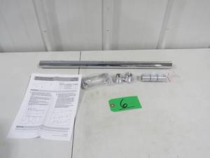 lot 6 image: Everbilt Genevieve 2 ft. Adjustable Closet Organizer Hanging Rod