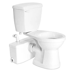 lot 85 image: Sani-Flo Macerating Upflush Toilet Kit - Model FLO-WC500