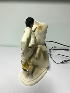 lot 13 image: Vintage Porcelain Matador And  Bull  Back Light 11 Figurine