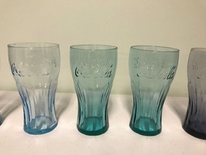 lot 15 image: Set of 6 Coca Cola glasses