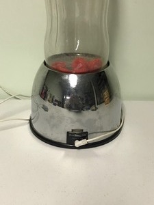lot 17 image: COCA COLA COKE BOTTLE BUBBLER LIGHT LAMP CAPS FLOAT LAVA BAR DISPLAY