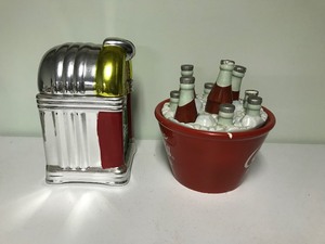 lot 19 image: 2 - Coca Cola cookie jars