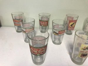 lot 60 image: 12 - Coca Cola glasses