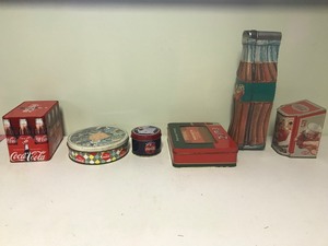lot 83 image: 6 - Coca Cola tins