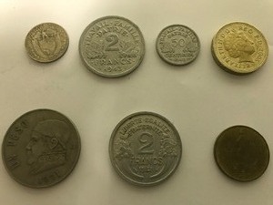 lot 116 image: Lot of 34 foreign coins