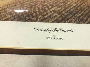 lot 179 image: Les C. Kouba framed print