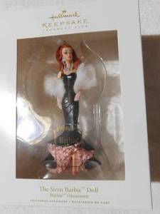 lot 238 image: Hallmark Siren Barbie 2009 ornament