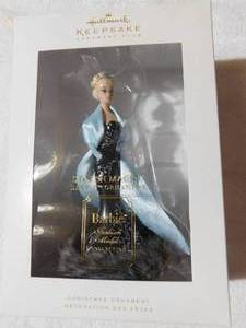 lot 240 image: Hallmark Stolen Magic Barbie 2005 ornament