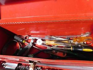 lot 261 image: Tool box of tools