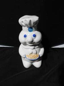lot 271 image: 1997 pilsbury dough boy cookie jar