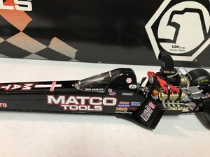 lot 374 image: Don Garlits Matco Tools 2002 NHRA top fuel dragster diecast 124 scale