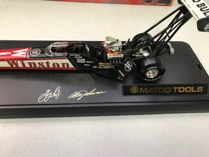 lot 412 image: 1999 Matco 124 scale Winston Gary Scelzi Top fuel dragster die cast car limited edition