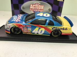 lot 414 image: 1996 Racing Action Platinum Series Collectible Robby Gordon #40 Coors 1997 Monte Carlo die cast bank limited edition