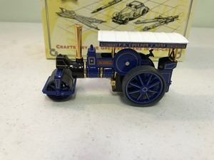 lot 420 image: 1995 Matchbox collectible Aveling & Porter Steam Roller 164 die cast