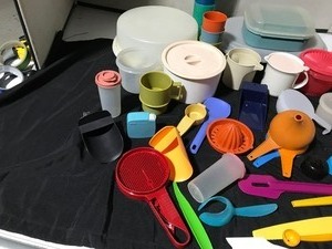 lot 348 image: Lot of vintage Tupperware